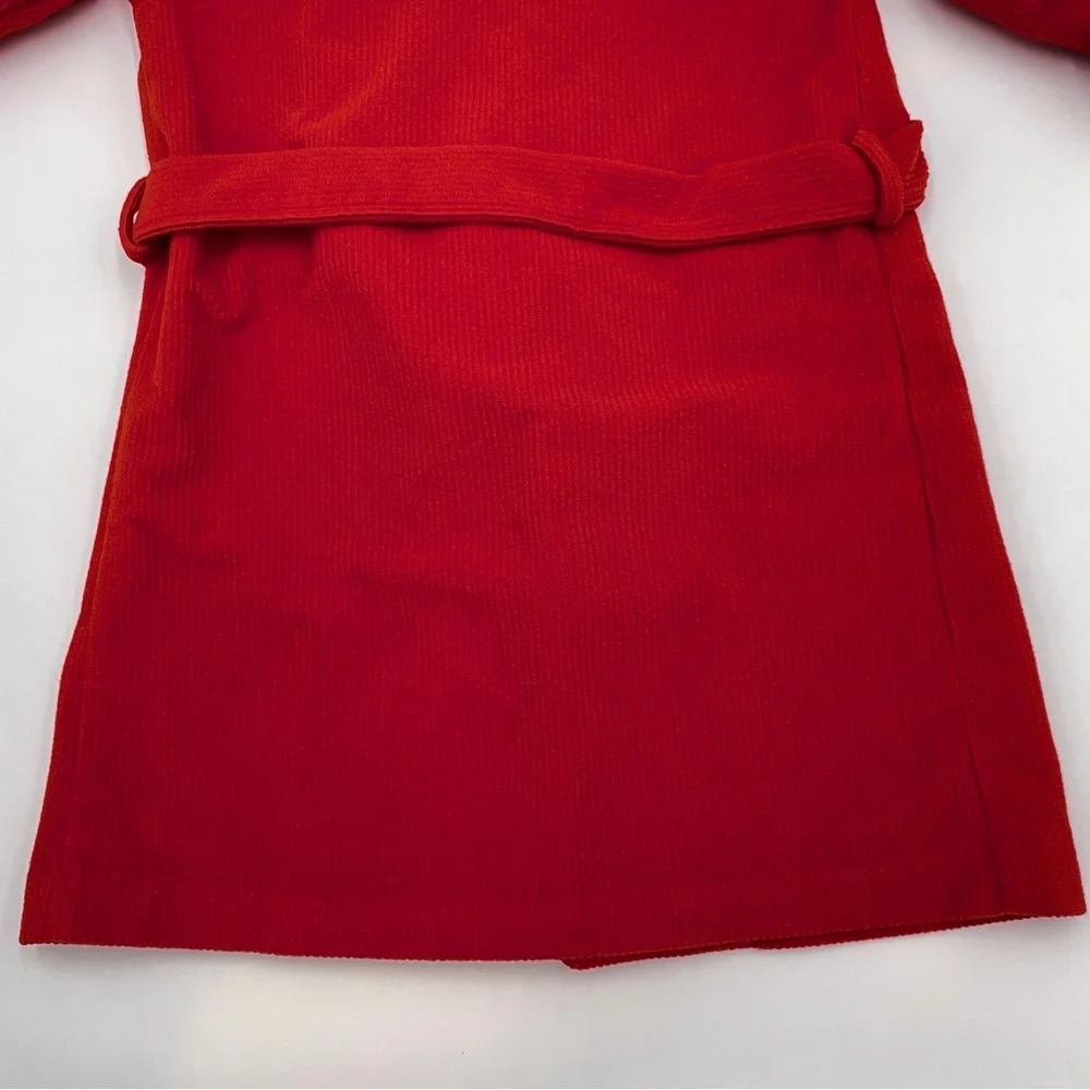 Vintage Tom & Jerry Robe‎ Child's Red Bathrobe Girl Boy Kid Size 5 Bath Belted